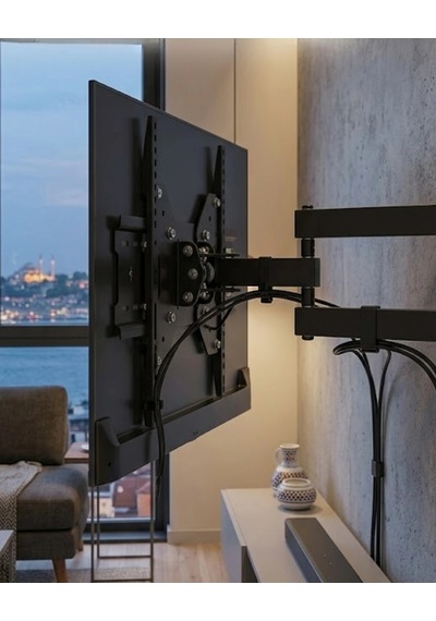 Hubrendy Tekno Televizyon Duvar Askı Aparatı Hareketli 27 55 İnç Tv Askı Aparatı