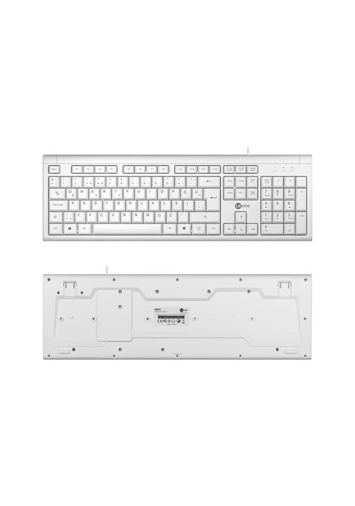 Lecoo, Kb101 Usb Kablolu Beyaz Türkçe Q Klavye