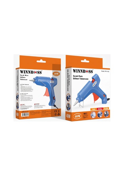 40w Sıcak Silikon Tabancası - 11 Mm Mum Silikon Uyumlu