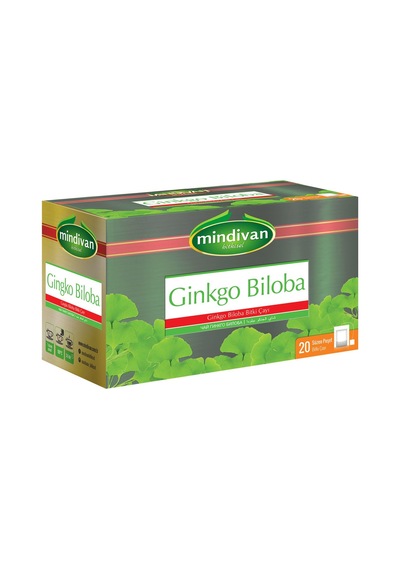Mindivan Ginkgo Biloba Bitki Süzen Poşet Çay 20'li