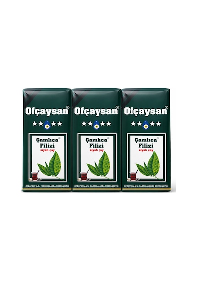 Ofçaysan Çamlıca Filizi Siyah Çay 3x1000 Gr 3 Lü Paket 2026 Taze Dökme Çay