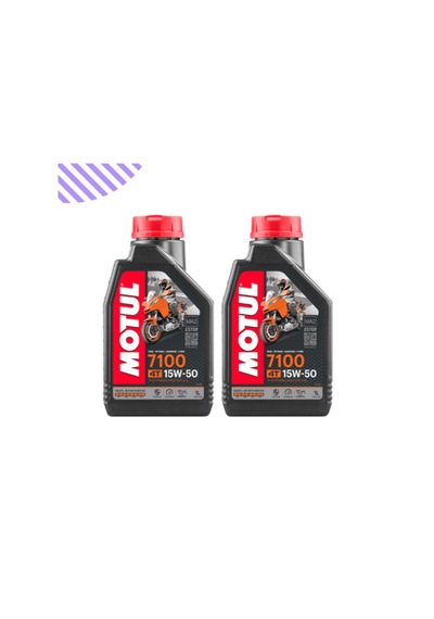 Motul 7100 15W-50 Motorsiklet Yağı 2 x 1 L