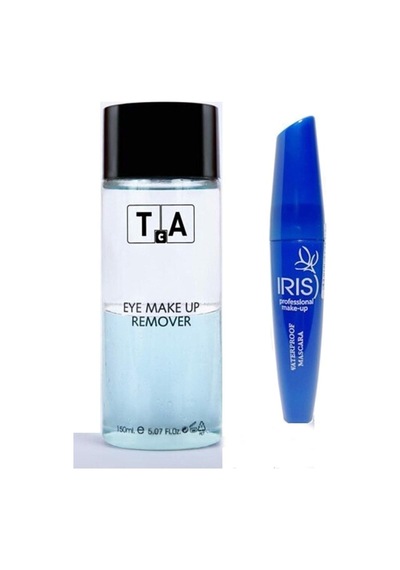 Tca Studıo Make-up Professıonal Make Up Göz Makyaj Temizleyici 150ml + Dream Waterprof Maskara Siyah 0