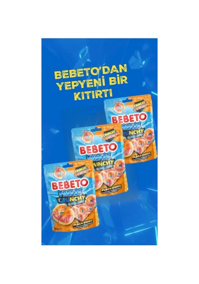 Freeze Peach Rings 35g 3 Adet