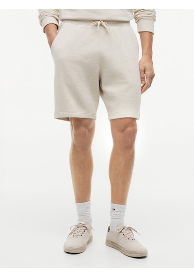 Tommy Hilfiger Essentıal Terry Sweatshort Erkek Bej Eşofman Altı - Mw0mw37240
