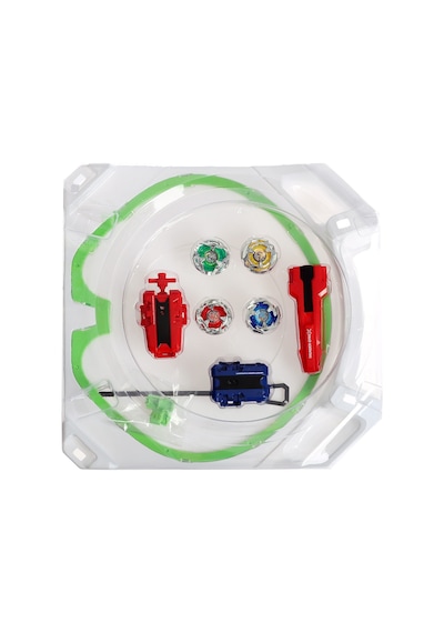 Beyblade X Battle Arena Uyumlu Thunder Gyro X 4 Adet Savaş Topu 2 Fırlatıcı 8 Parça Başlangıç Seti