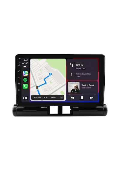 Citroen C4 Cactus 2014-2020 Android Multimedya Carplay Android Auto Navigasyon 8gb Ram 64gb 9"