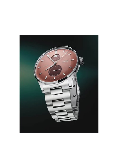 Oris Artelier Complication 39.50 Mm Otomatik Saat 01 782 7811 405 Kahverengi