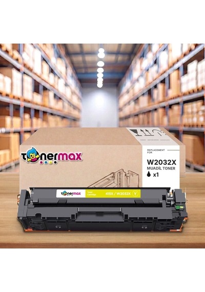 Hp Color Laserjet Pro Mfp M479fdn W2032x Sarı Uyumlu Toner Çipli