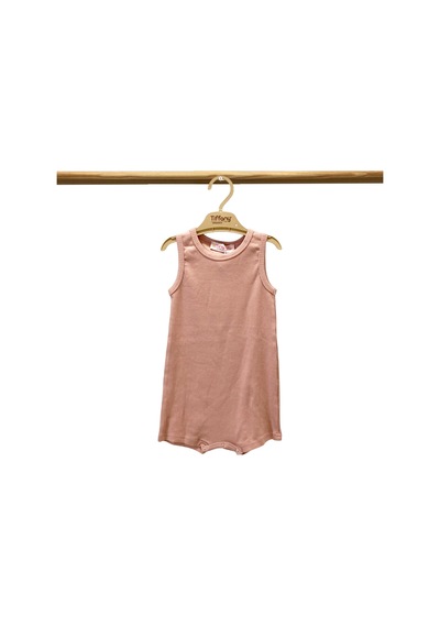 Tiffany Baby & Kids Tiffany Baby Modal Organik Theme Kısa Rompy 89025 Şeftali