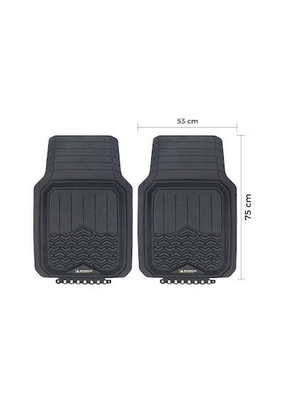 Michelin Mc34594 Tüm Araçlara Uyumlu 2 Parça Üniversal 3d Havuzlu Oto Paspas Fr Mc34594