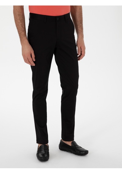 Cacharel Erkek Siyah Pantolon Kanvas-chino 50298899-vr046 Cacharel Erkek Siyah Pantolon Kanvas-chino 50298899-vr046