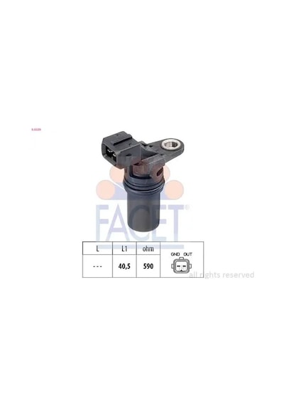 Renault Clio 3 Krank Sensoru 1.5 Dci 2006-2012 Facet 90539