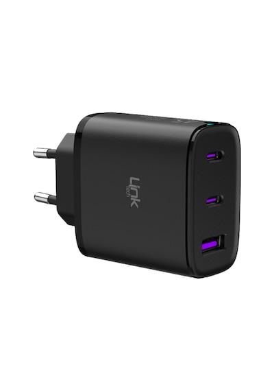Linktech C317 45w Pd 3.0 Qc4.0 2x Pd Usb Şarj Adaptörü