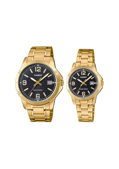 Casio Mtp-ltp-v004g-1budf Çift Kol Saati Kadın-erkek Metalik