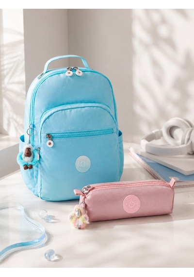 Kipling Kız Çocuk Okul Çantası 2'li Set Çanta Ve Kalemlik Kpsetkpkı351421 Mavi