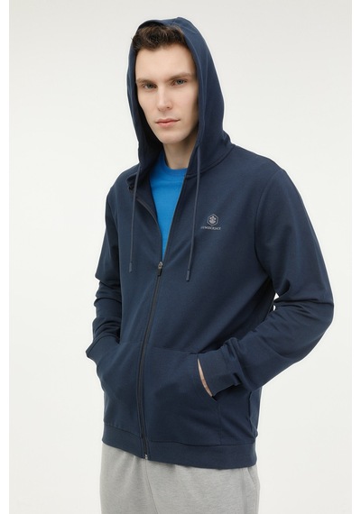 Lumberjack M-Sn72 Basic Fz Hod 3Pr Lacivert Erkek Eşofman Üstü 101440813 Lacivert