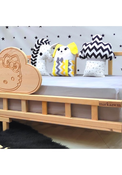 Markaawm Markaawm Kitty Montessori Yatak Çocuk Karyola Doğal Ahşap Yatak Markaawm Markaawm Kitty Montessori Yatak Çocuk Karyola Doğal Ahşap Yatak