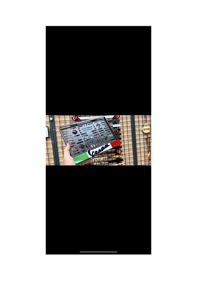 Motor Takmatik 3 Renk İtaly Renk Pleksi Plakalık Kişiye Özel Tasarlanabilir Uyumlu - 666802815