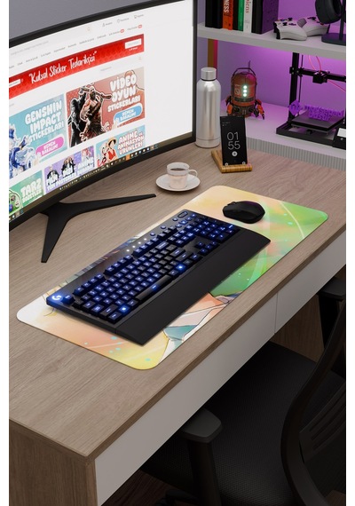 Your Lie İn April Kaymaz Dikişli Kauçuk Oyuncu Mousepad V4 - 70x30 Xl Gaming Mouse Pad Fare Altlığı