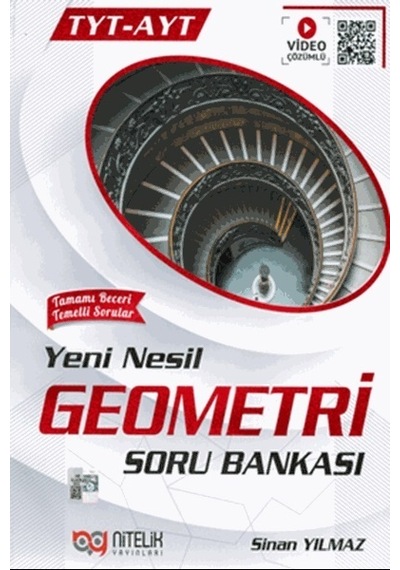 Nitelik Yks Tyt Ayt Yeni Nesil Geometri Soru Kitabı Video Çözümlü