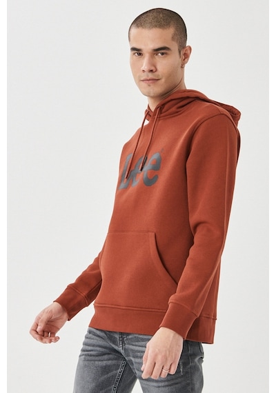 Lee Regular Fit Normal Kesim %100 Pamuk Kapüşonlu Sweatshirt L212021810 Taba