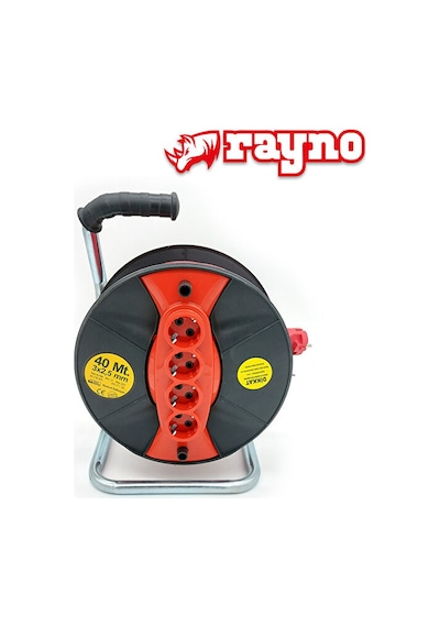 Seyyar Makaralı Uzatma Kablosu 3x2,5mm 40mt - 7006 1 M