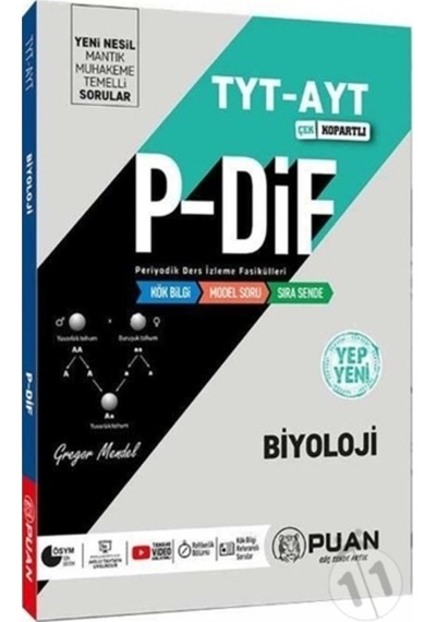 Puan Yayınları TYT AYT Biyoloji PDİF Konu Anlatım Fasikülleri