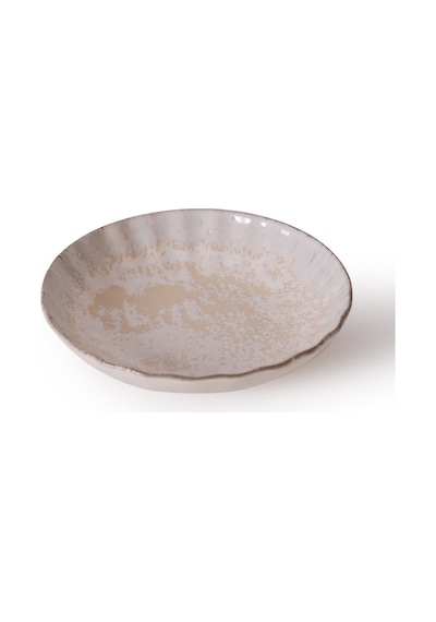 Keramika Vintage Cream Sirius Yemek Tabağı 20 Cm 6 Adet 22146 Krem
