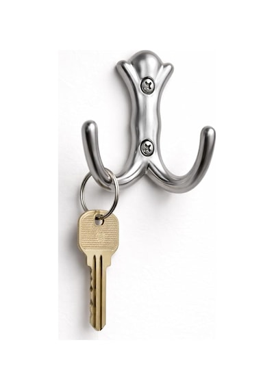 5&apos Li Mat Krom Vestiyer Askısı Dolap & Portmanto Duvar Askılığı Çift Kancalı Modern Metal Tasarım Acı Kahverengi 5&apos Li Mat Krom Vestiyer Askısı Dolap & Portmanto Duvar Askılığı Çift Kancalı Modern Metal Tasarım Acı Kahverengi