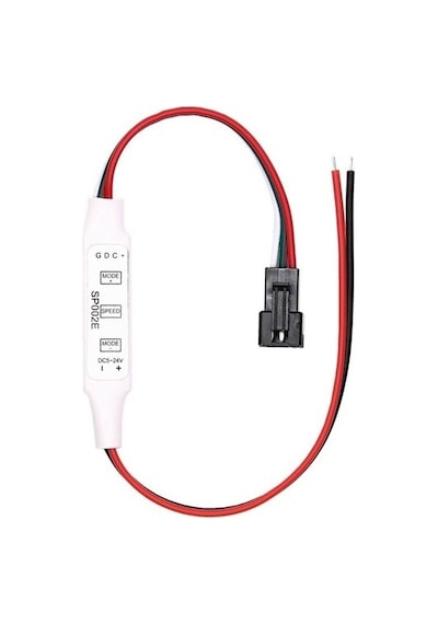 Ws2811-Ws2812 Dc5-24V Volt SP002E Argb Pixel Kontrol Cihazı (Butonlu)