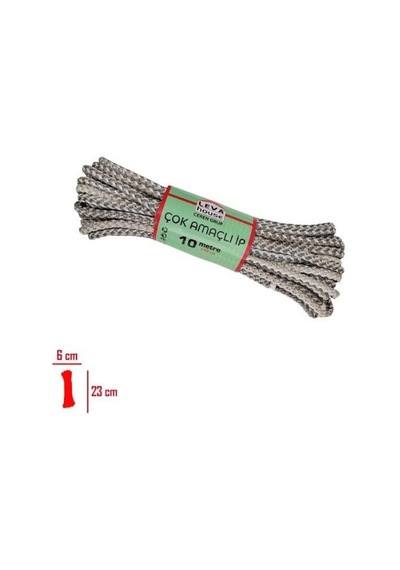Leva Cok Amaclı Ip 10 Mt Lv-3324 Çok Renkli