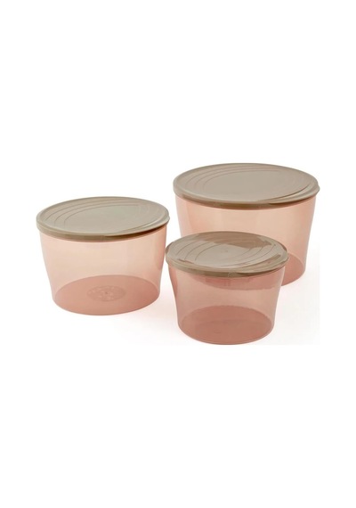 Polo Kitchen Serisi Saklama Kabı 3'lü Set 2300 Ml, 4000 Ml, 7000 Ml