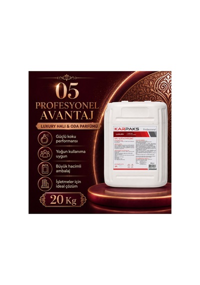 Luxury Halı Ve Oda Parfümü 20 L Profesyonel Büyük Boy Premium Ferah Koku