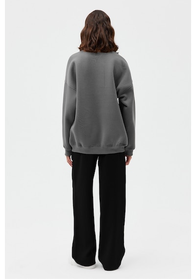 Açelyaokcu Premium Lowry Wide Leg Palazzo Dokuma Pantolon Siyah Açelyaokcu Premium Lowry Wide Leg Palazzo Dokuma Pantolon Siyah