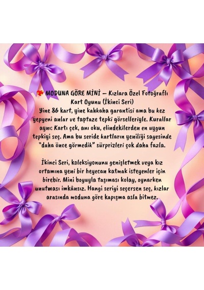 Moodunu Bul Mini Girls Night 1. Paket