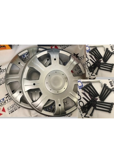 Peugeot J9, Karsan Premier Jant Kapağı Takımı + Vida + Anahtar