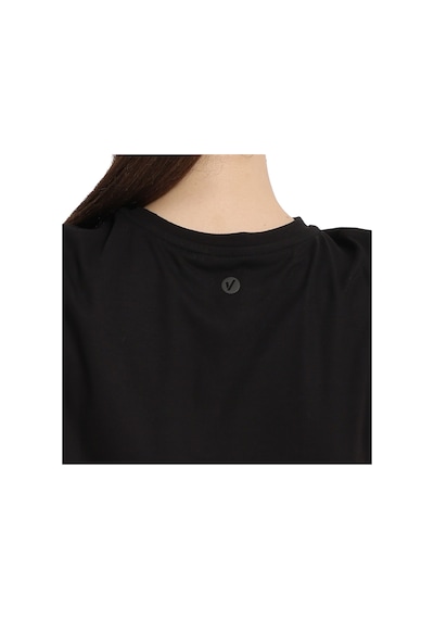 Sportive Marana Cropped Top Kadın Siyah Günlük Stil T-shirt 25kk1032-syh 1776514 SIYAH
