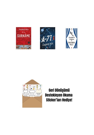 Surnâme - Bir Osmanlı Mâcerası + A-71 + Jennifer In Düğünü Ciltli + Okuma Sticker'ları