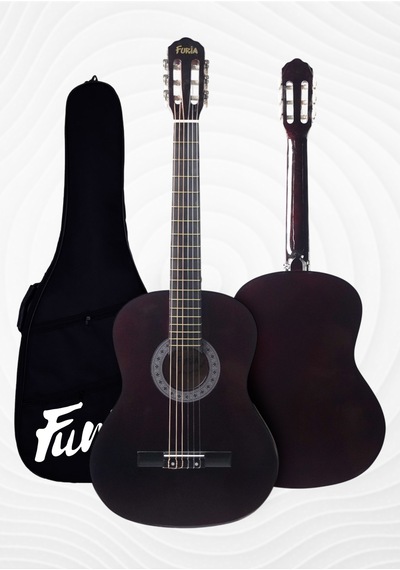 Cg-3902cf Klasik Gitar 4/4 Yetişkin Boy Sap Ayarlı Full Set Kahverengi