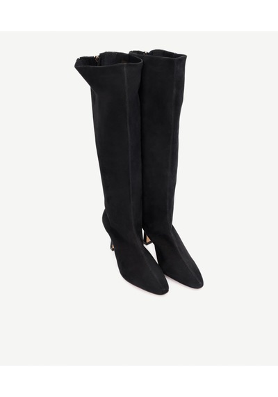 Yargıcı Yumuşak Strech Deri Çizme 25kkay4059p 001 Siyah