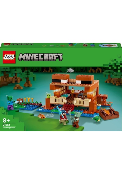 LEGO® Minecraft Kurbağa Evi 21256 8+ Yaratıcı Oyuncak Yapım Seti - 400 Parça