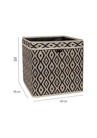 Bohe Raf Düzenleyici Organizer Kutu, Saklama Kutusu, 30 X 30 X 30 Gri