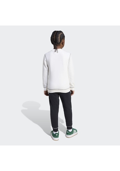 Adidas Jx5261 Crew Set Çocuk Eşofman Takımı BEYAZ