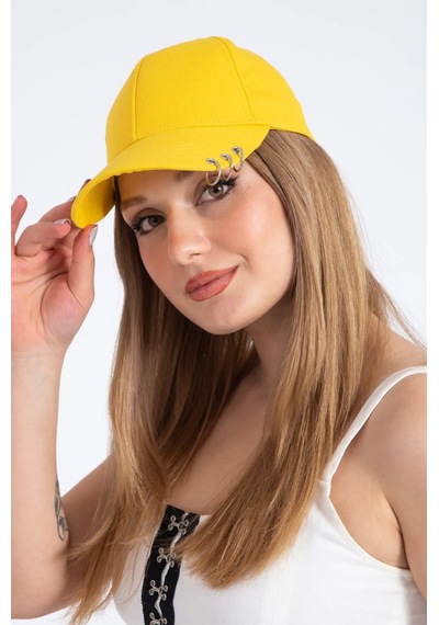 Shopiolog 3 Halkalı Piercingli Şapkaa