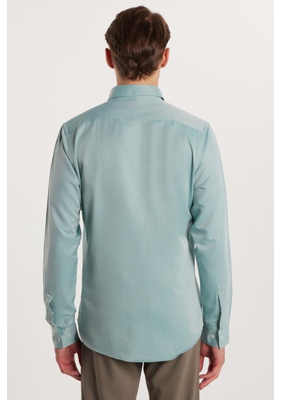 Tudors Erkek Slim Fit Dar Kesim Pamuklu Kolay Ütü Yeşil Düğmeli Yaka Gömlek-31589 Yeşil Tudors Erkek Slim Fit Dar Kesim Pamuklu Kolay Ütü Yeşil Düğmeli Yaka Gömlek-31589 Yeşil