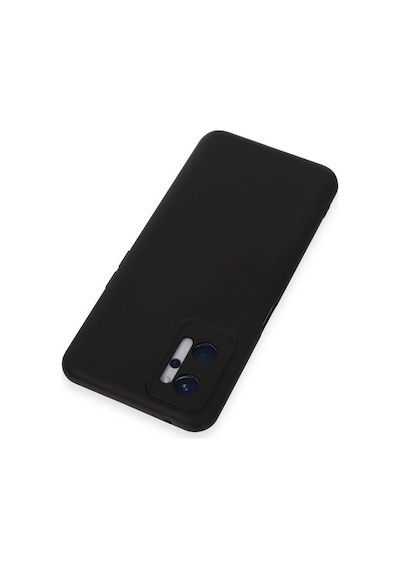 Cosmotex Newface Realme 9i 4g Kılıf Nano İçi Kadife Silikon - Siyah Sıyah