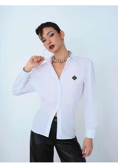 LOFT Loose Fit Kadın Gömlek U.kol Lf2036508 Q1.v1 Beyaz