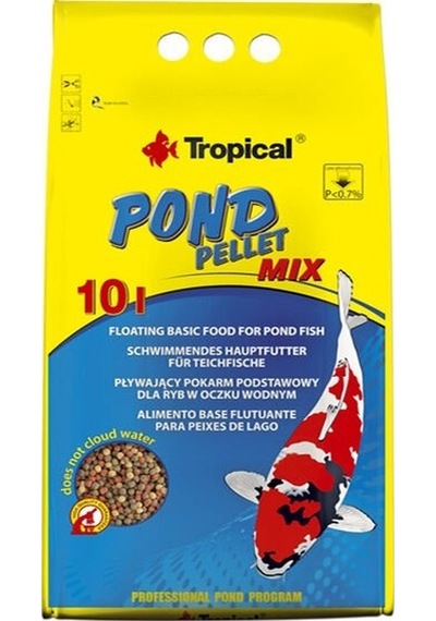 Tropical Pond Pellet Mix Koi Ve Japon Balıkları İçin Granül Yem 1