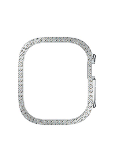Safe. By Panzerglass Bling Bumper Silver Apple Watch Uyumlu Ultra 2